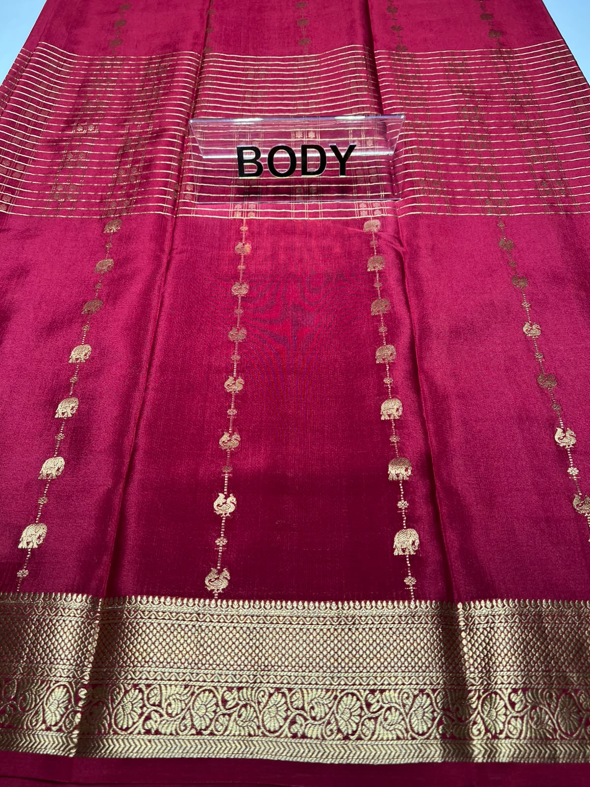 Pure Mysore Silk Saree.