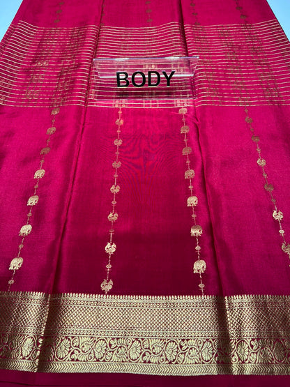 Pure Mysore Silk Saree.