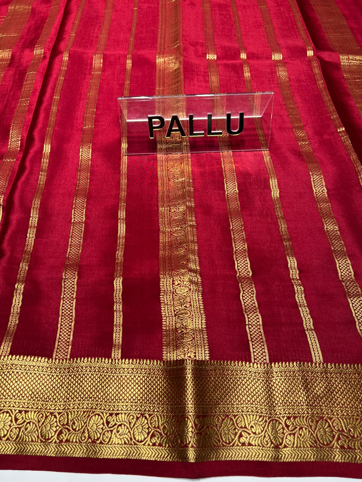 Pure Mysore Silk Saree.