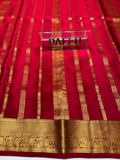 Pure Mysore Silk Saree.