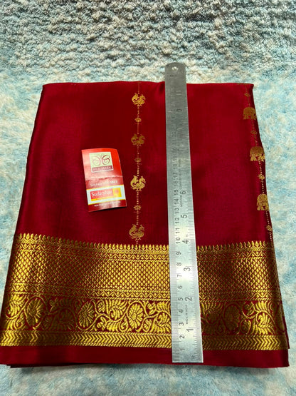 Pure Mysore Silk Saree.