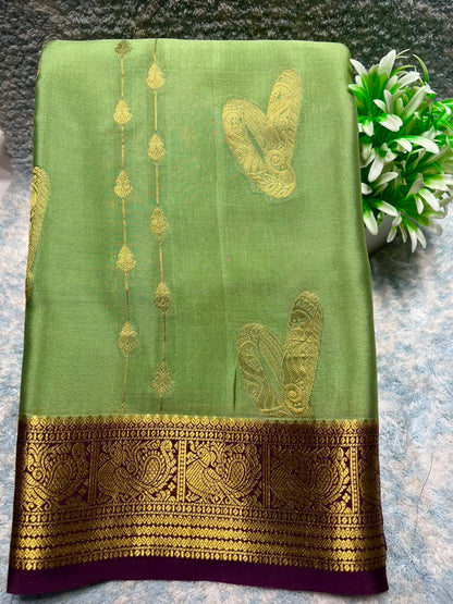 Pure Mysore Silk Saree.