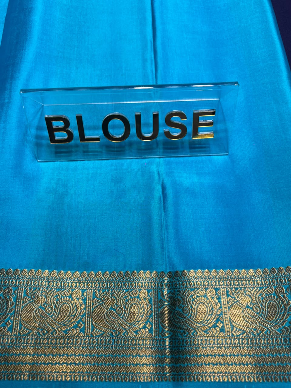 Pure Mysore Silk Saree.