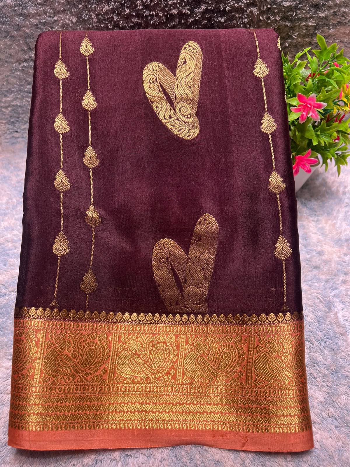 Pure Mysore Silk Saree.