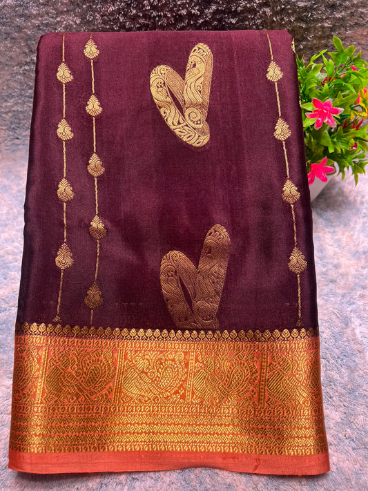 Pure Mysore Silk Saree.