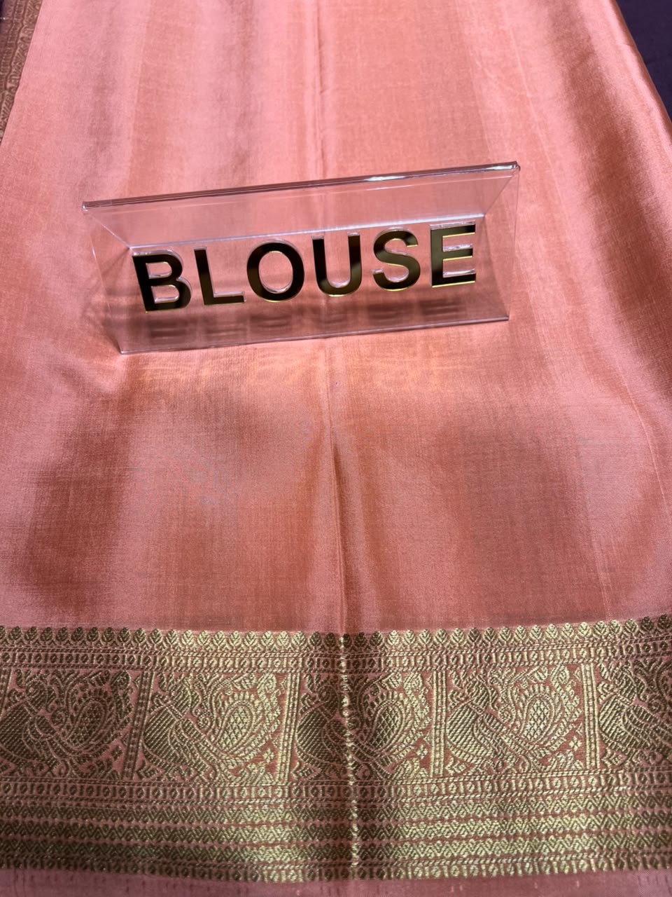 Pure Mysore Silk Saree.