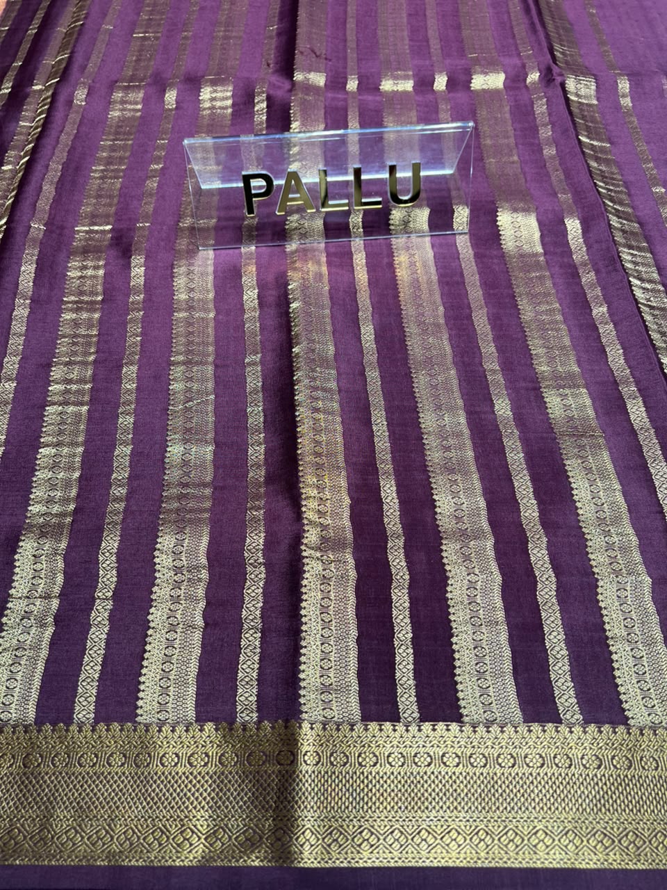 Pure Mysore Silk Saree.