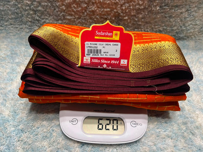 Pure Mysore Silk Saree.
