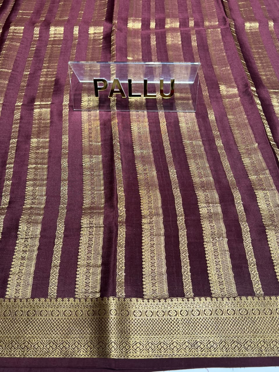 Pure Mysore Silk Saree.