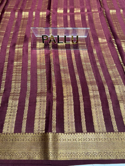 Pure Mysore Silk Saree.
