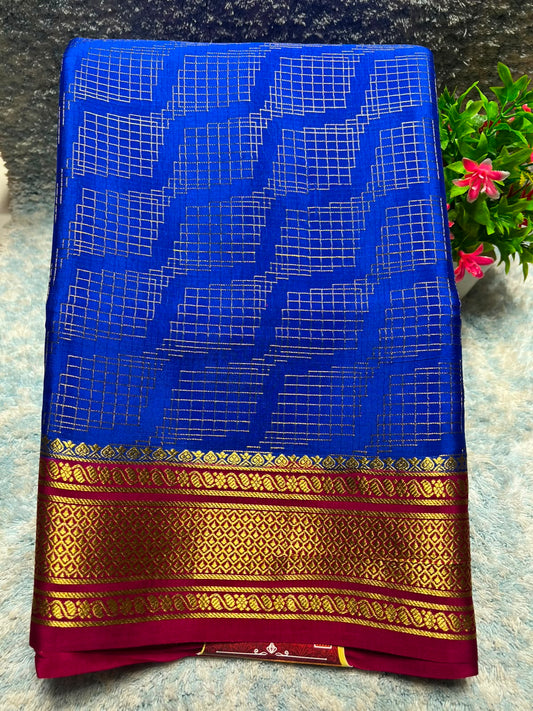 Pure Mysore Silk Saree.