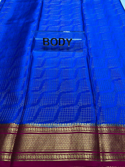 Pure Mysore Silk Saree.