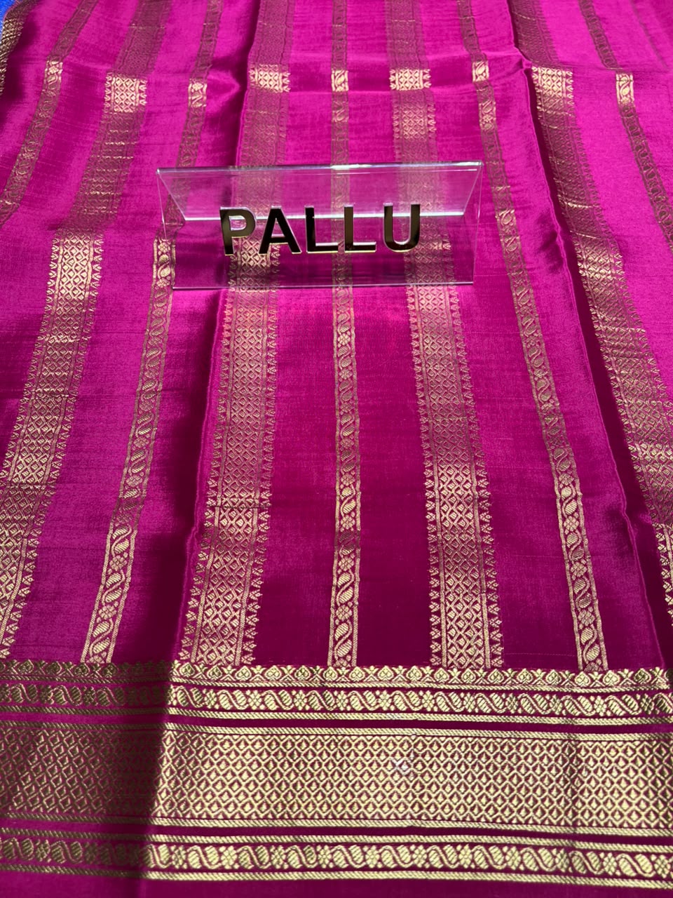 Pure Mysore Silk Saree.