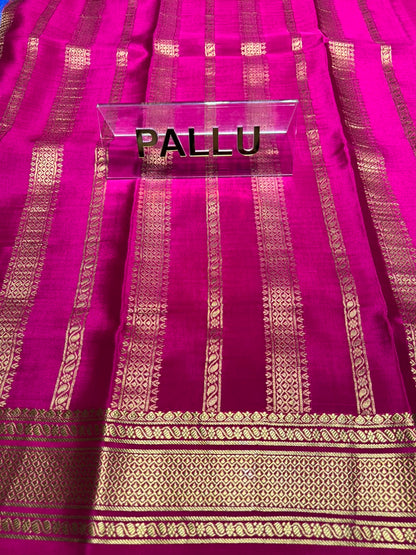 Pure Mysore Silk Saree.