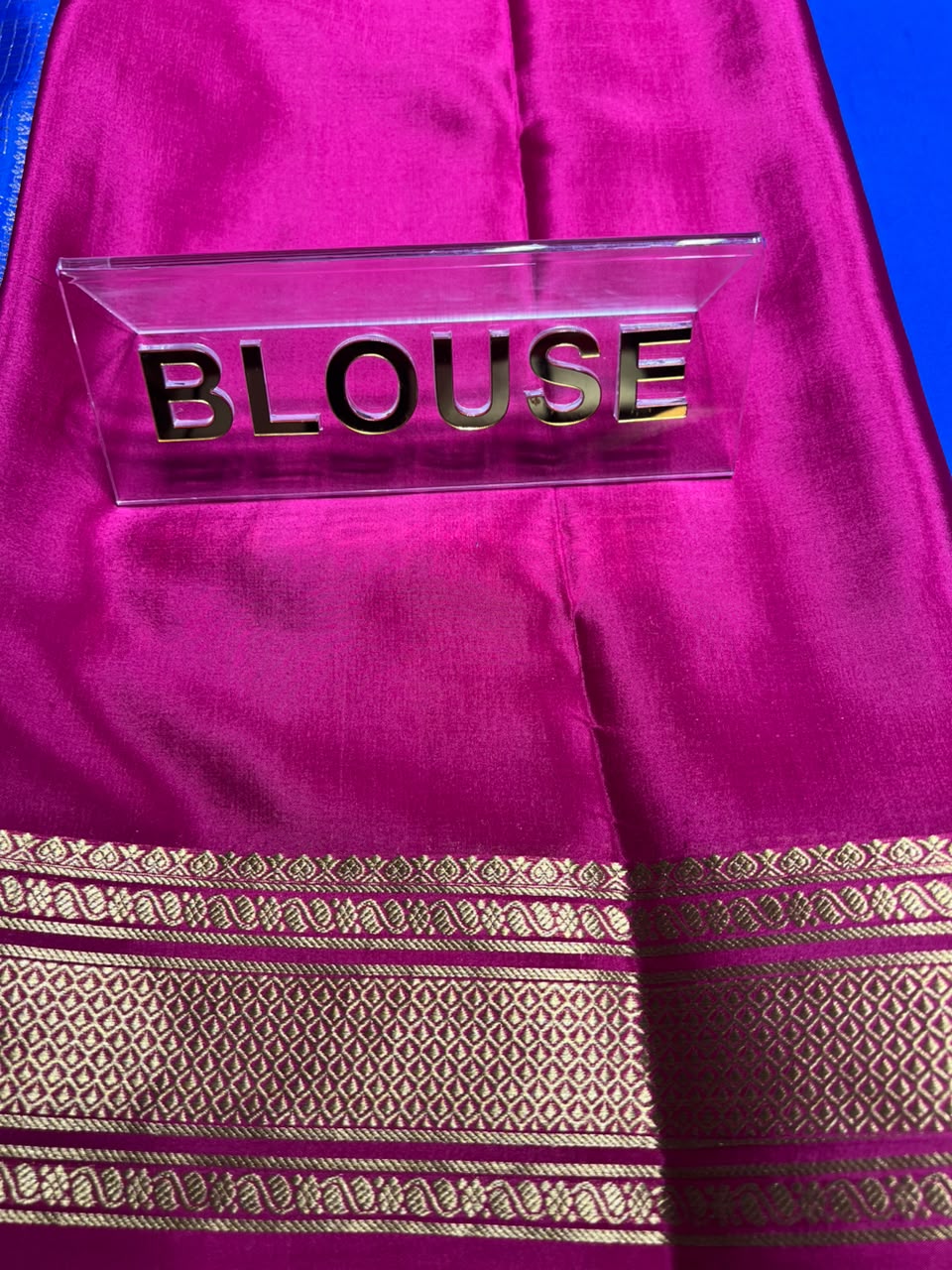 Pure Mysore Silk Saree.