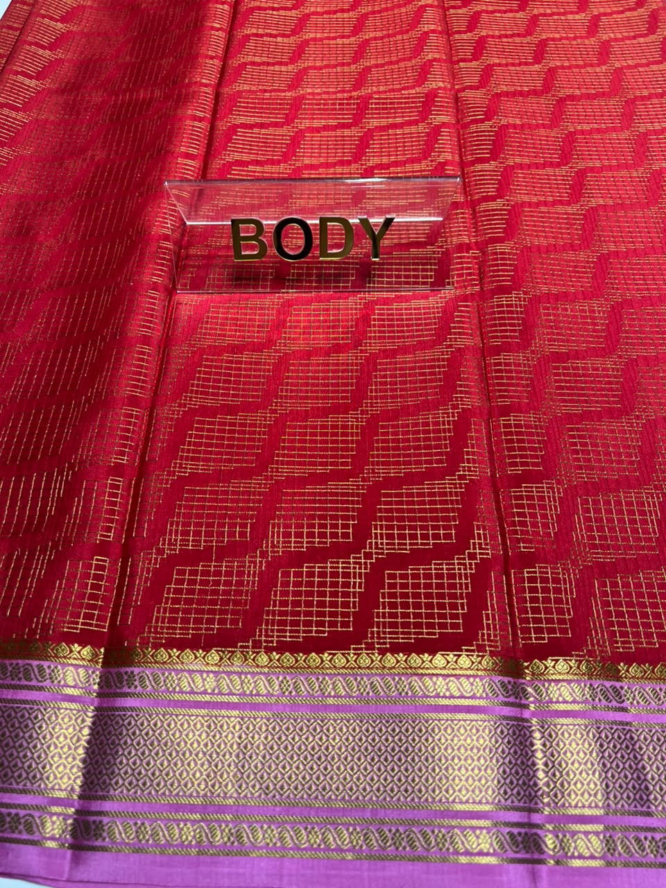 Pure Mysore Silk Saree.