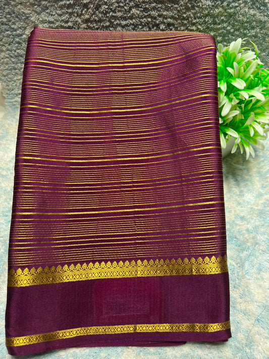 Pure Mysore Silk Saree.