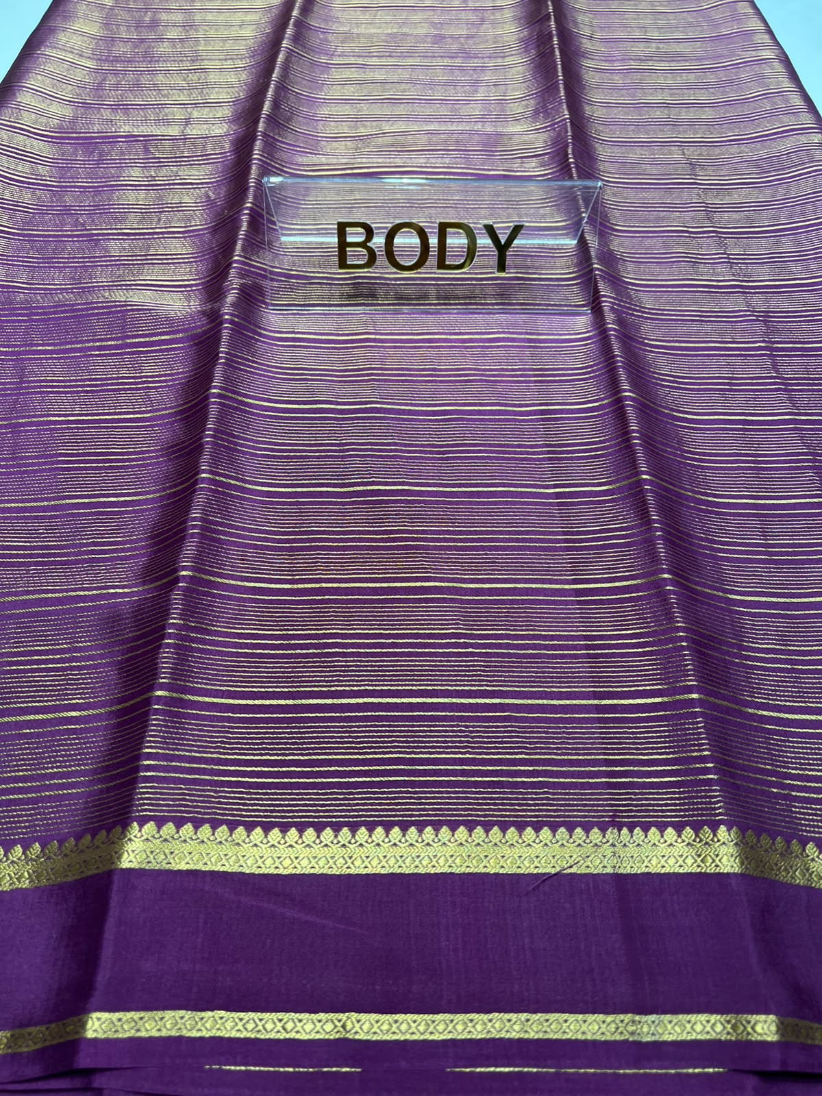 Pure Mysore Silk Saree.