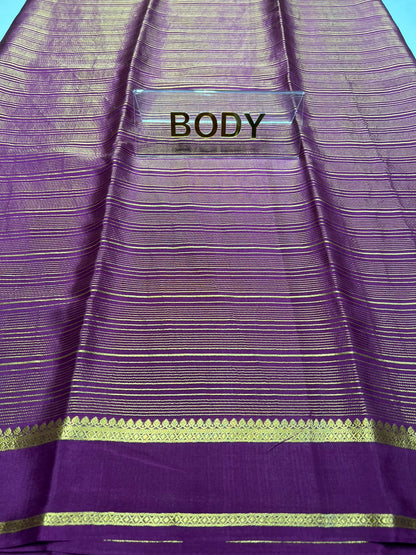 Pure Mysore Silk Saree.