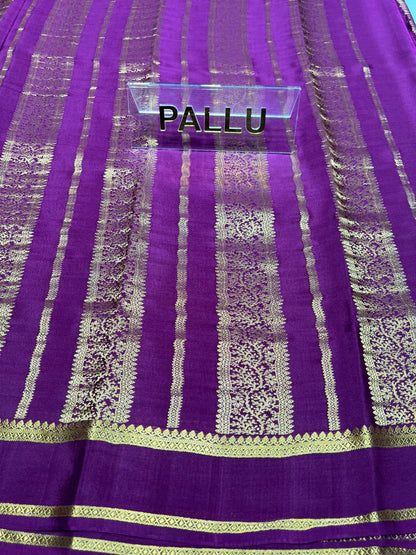 Pure Mysore Silk Saree.
