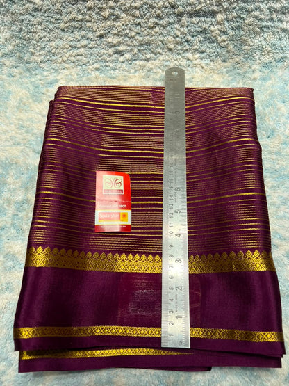 Pure Mysore Silk Saree.