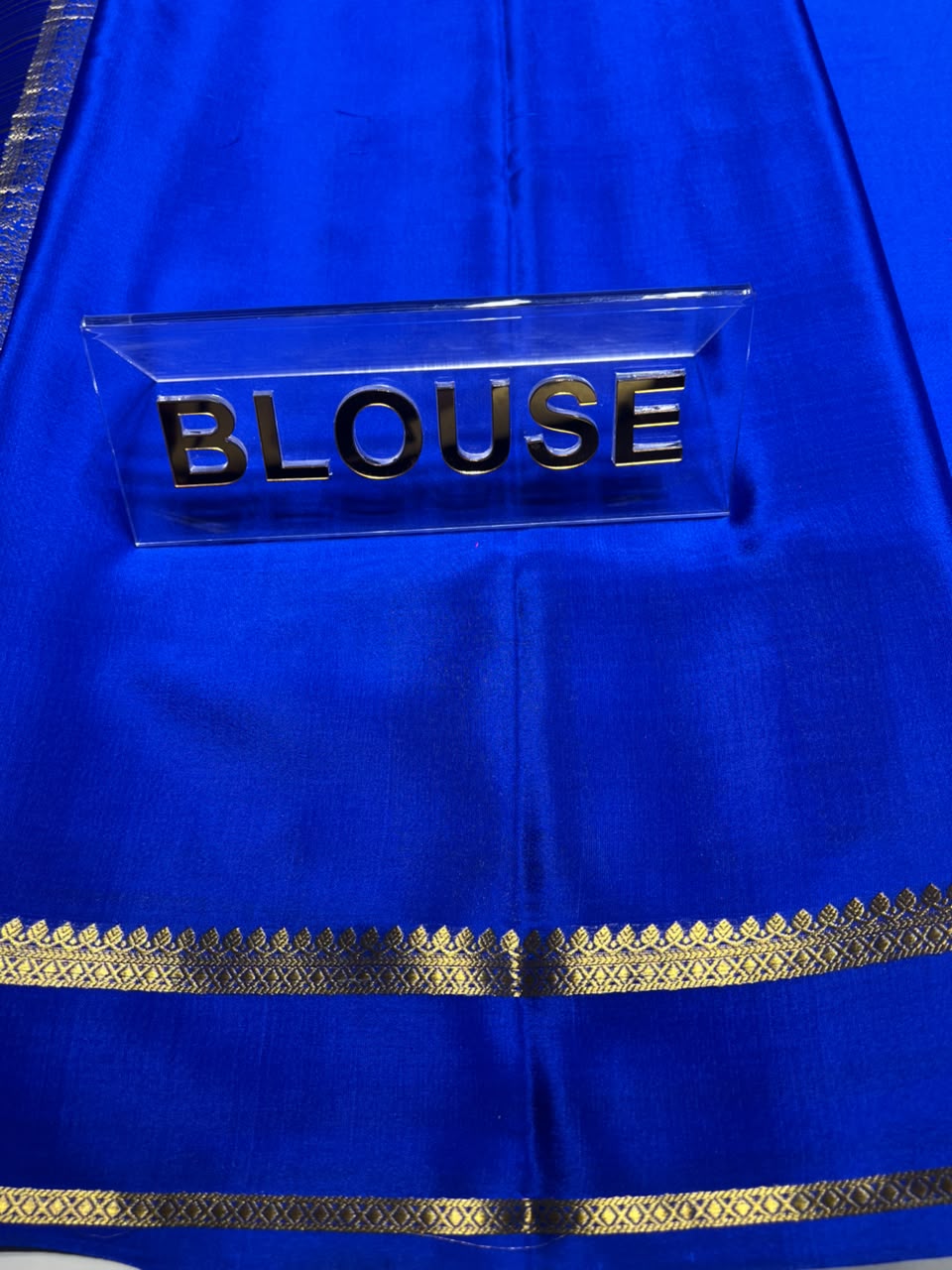 Pure Mysore Silk Saree.