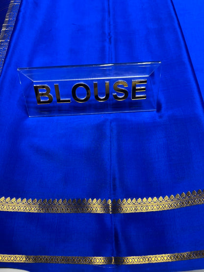 Pure Mysore Silk Saree.