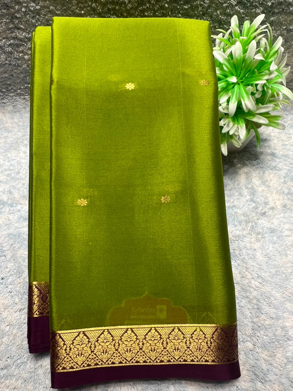 Pure Mysore Silk Saree ( 60 Grams )