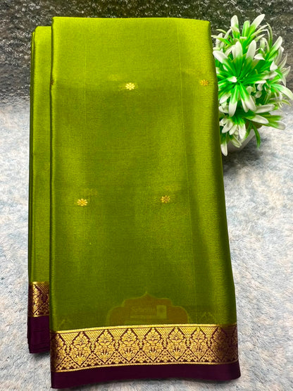 Pure Mysore Silk Saree ( 60 Grams )