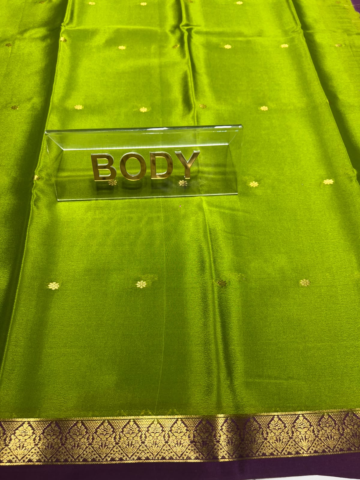 Pure Mysore Silk Saree ( 60 Grams )
