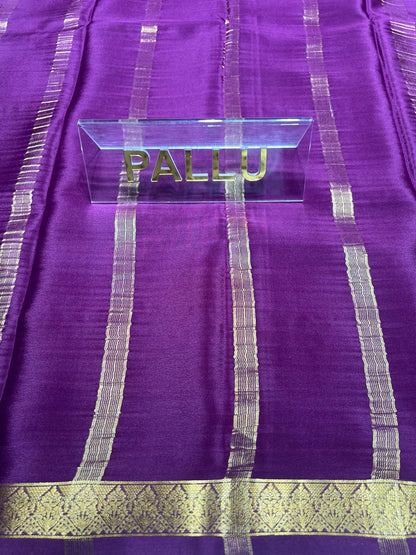 Pure Mysore Silk Saree ( 60 Grams )