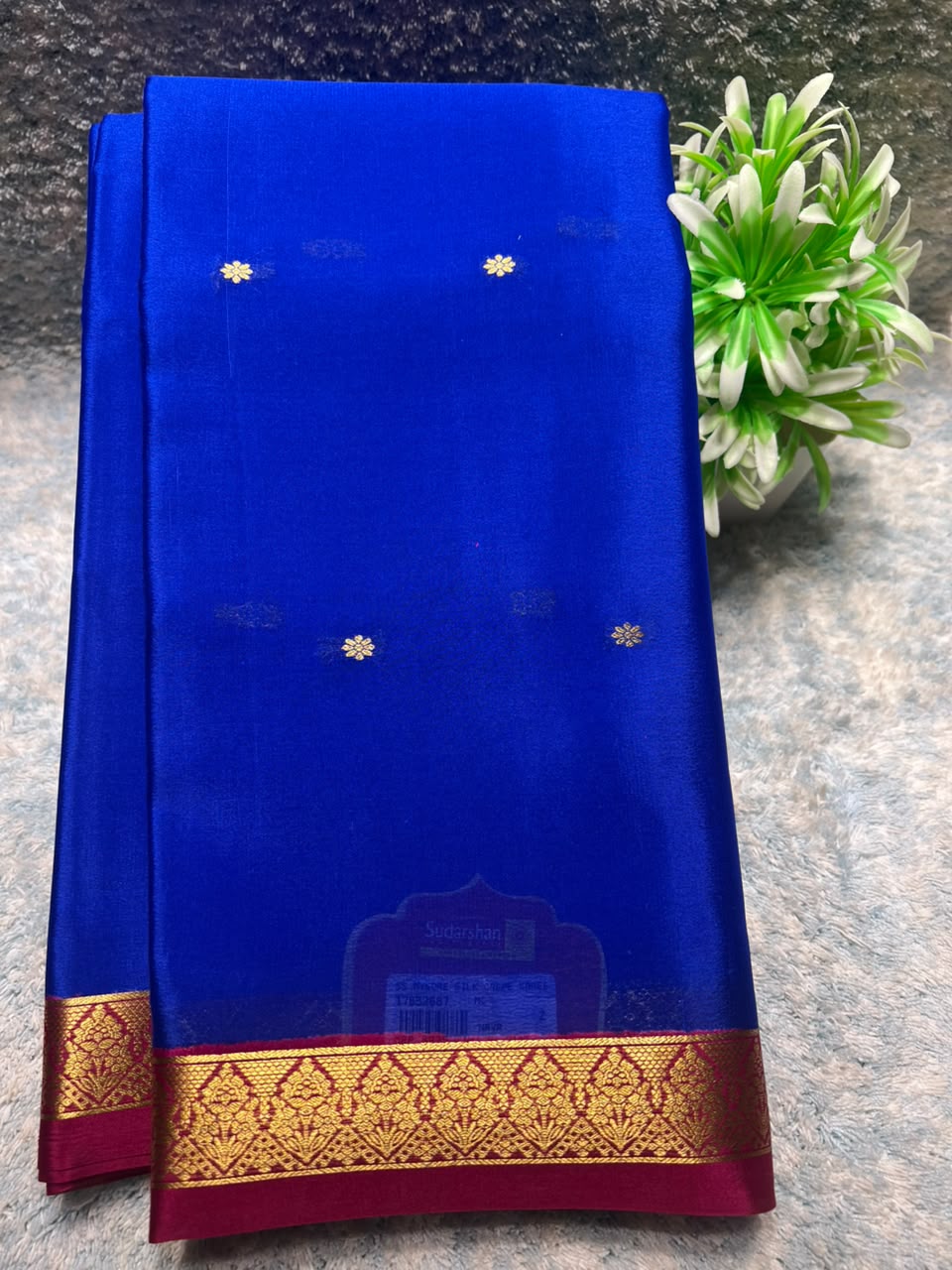 Pure Mysore Silk Saree ( 60 Grams )