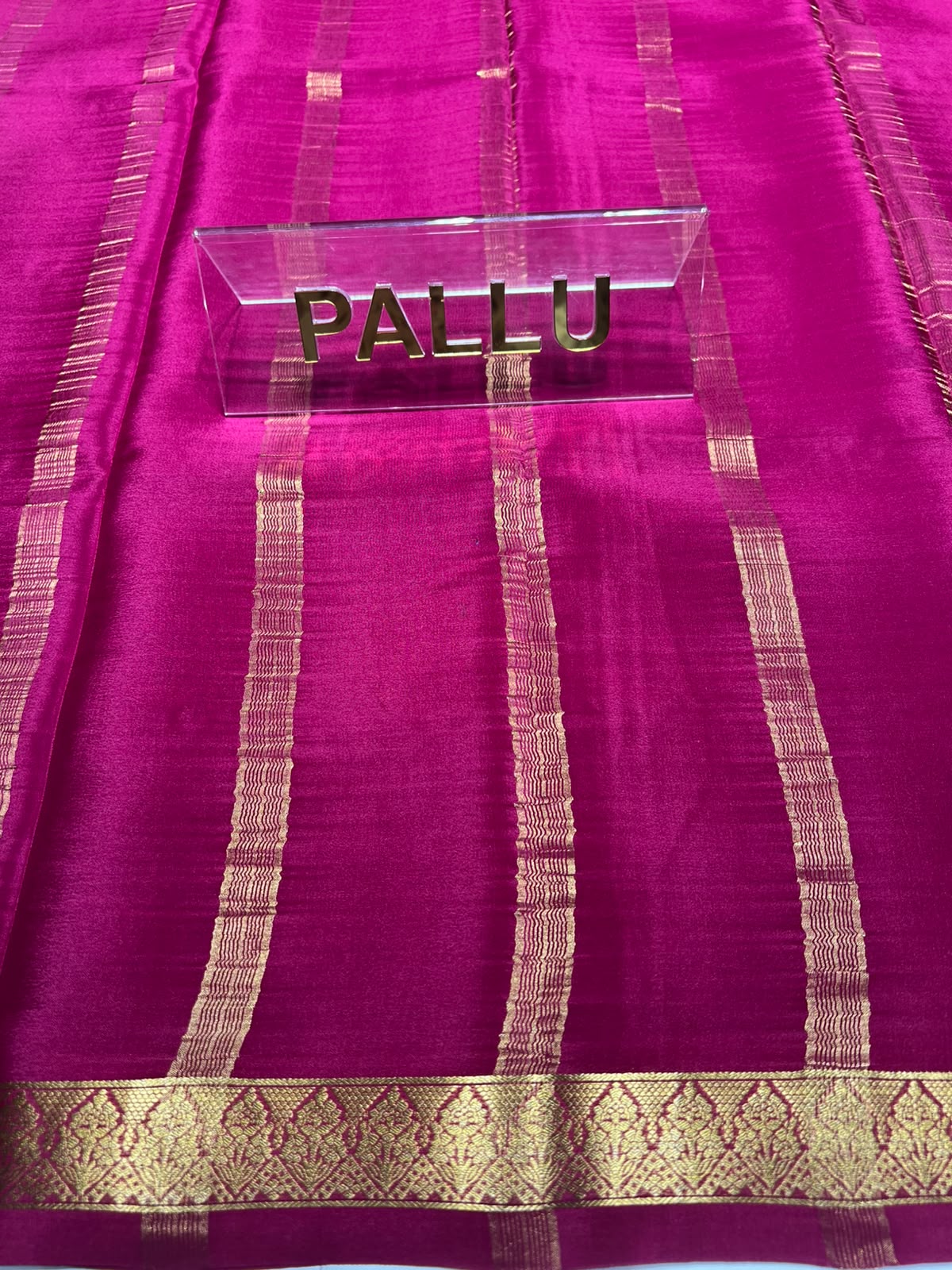 Pure Mysore Silk Saree ( 60 Grams )
