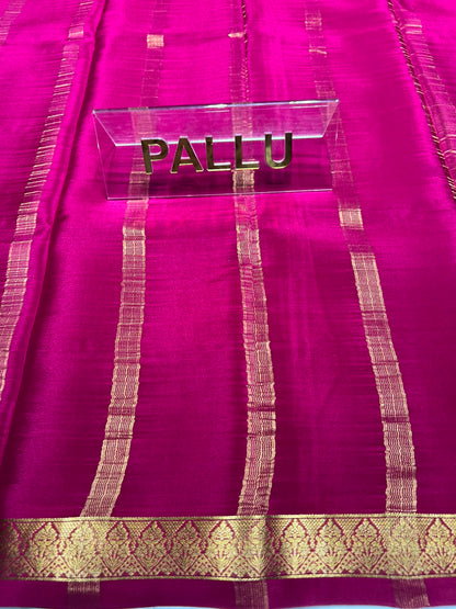 Pure Mysore Silk Saree ( 60 Grams )