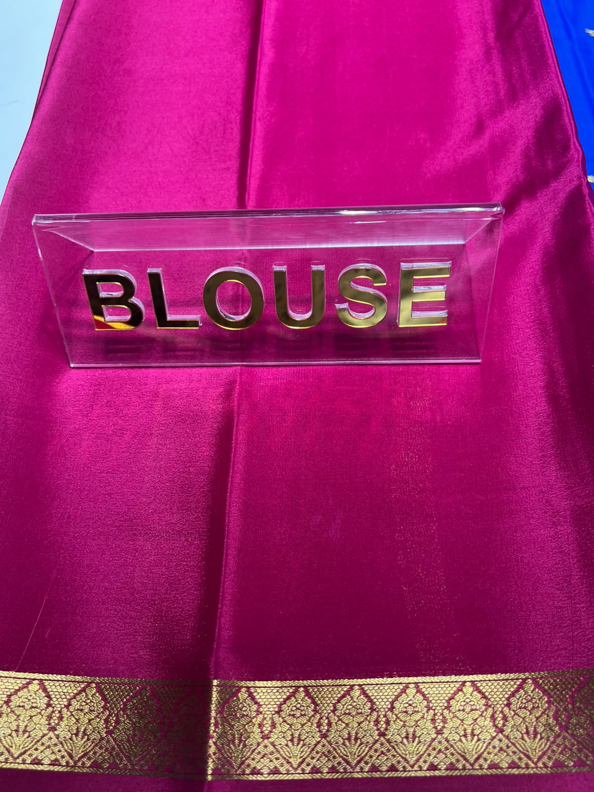Pure Mysore Silk Saree ( 60 Grams )