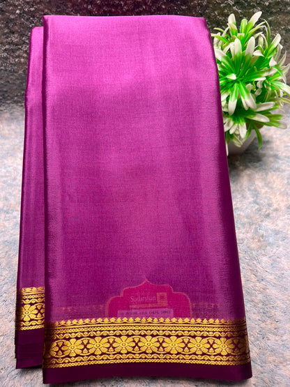 Pure Mysore Silk Saree ( 60 Grams )