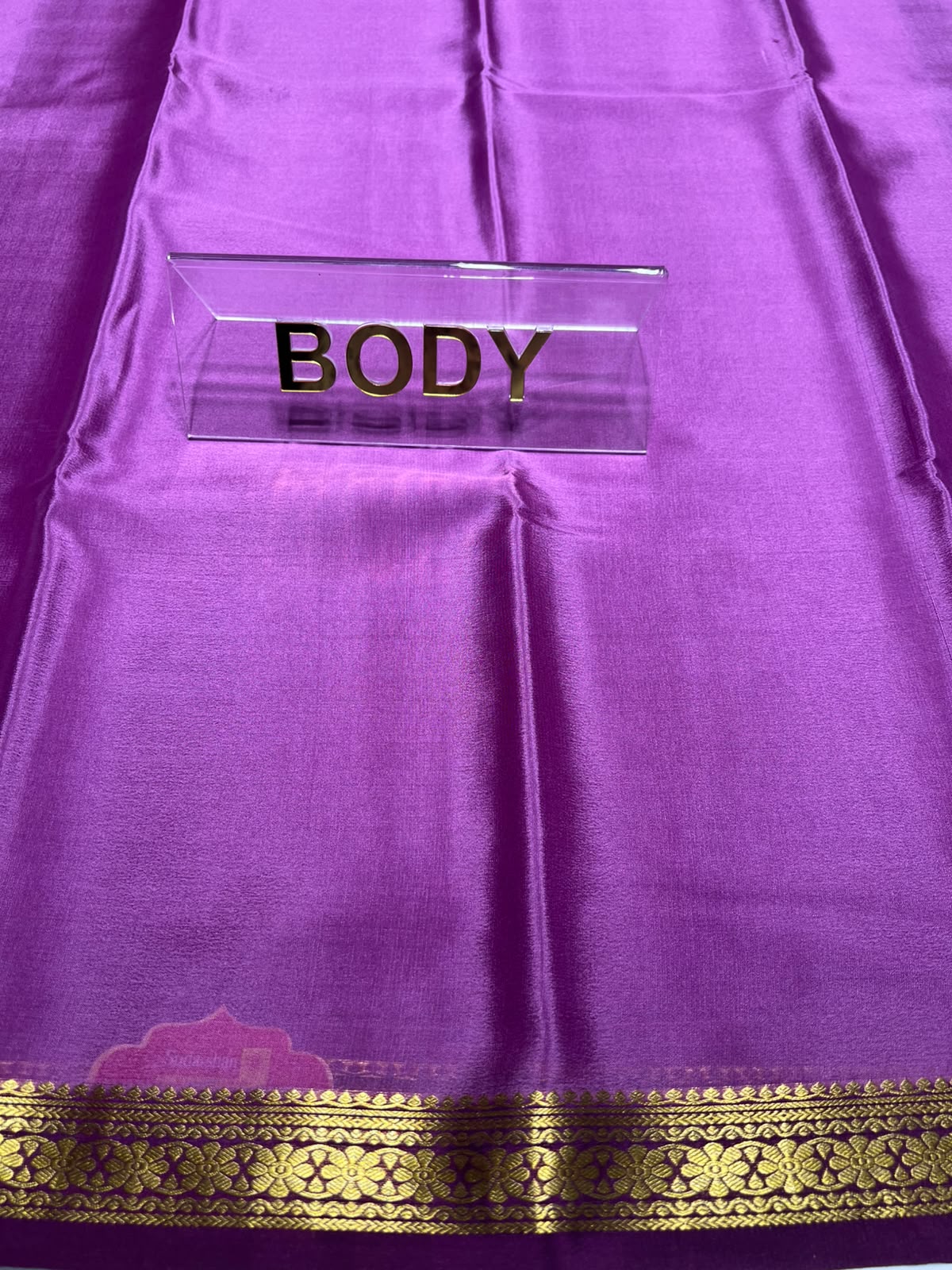 Pure Mysore Silk Saree ( 60 Grams )