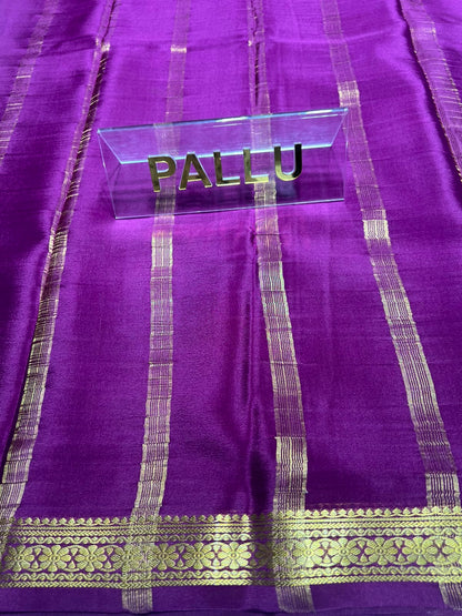 Pure Mysore Silk Saree ( 60 Grams )