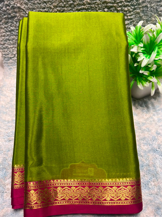 Pure Mysore Silk Saree ( 60 Grams )