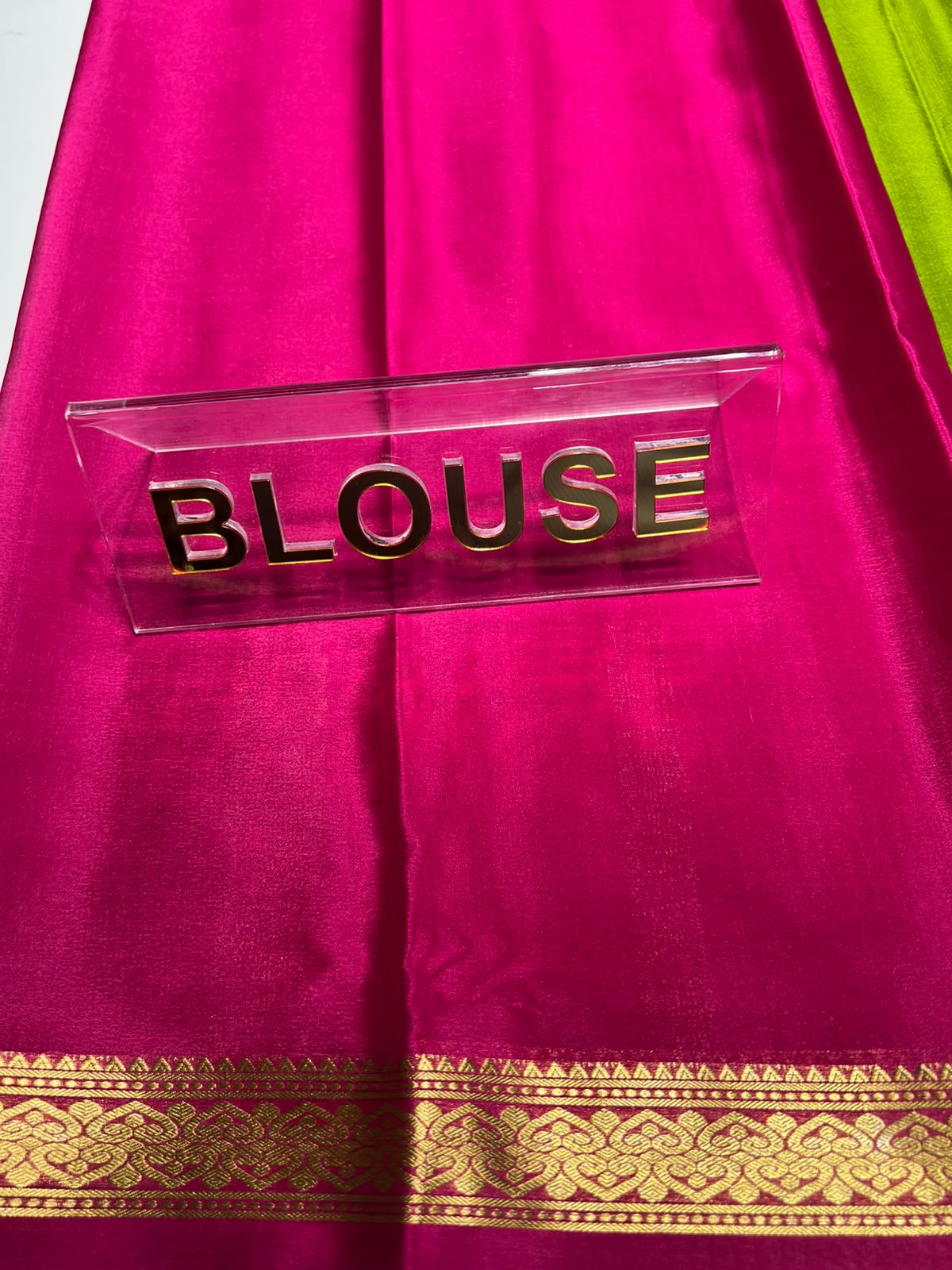 Pure Mysore Silk Saree ( 60 Grams )