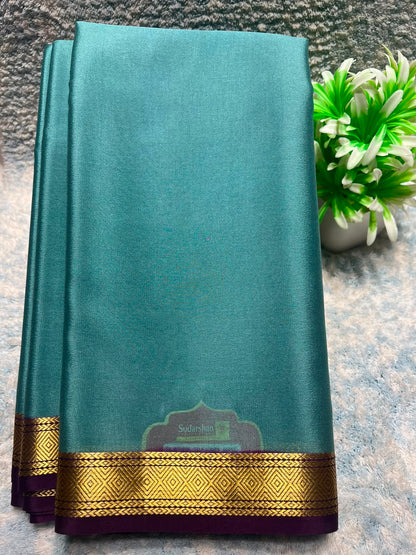 Pure Mysore Silk Saree ( 60 Grams )