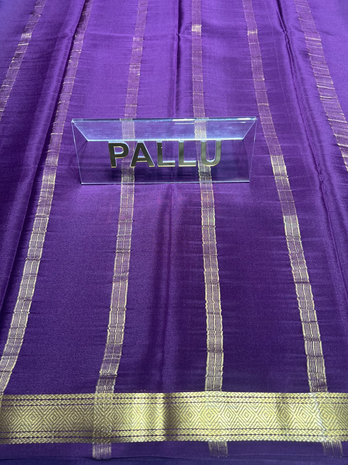 Pure Mysore Silk Saree ( 60 Grams )