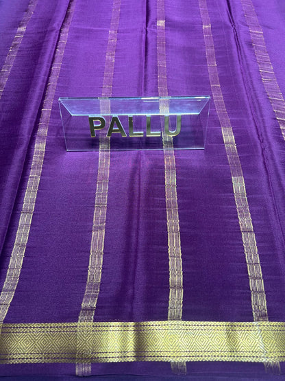 Pure Mysore Silk Saree ( 60 Grams )