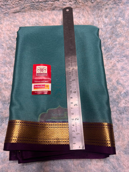 Pure Mysore Silk Saree ( 60 Grams )