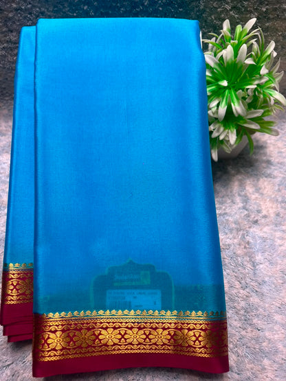 Pure Mysore Silk Saree ( 60 Grams )
