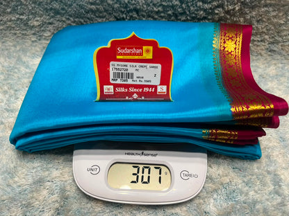 Pure Mysore Silk Saree ( 60 Grams )