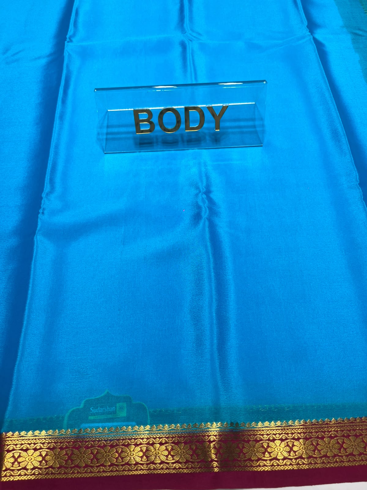 Pure Mysore Silk Saree ( 60 Grams )