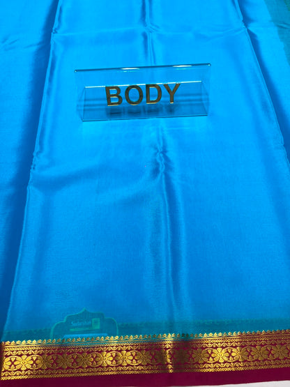Pure Mysore Silk Saree ( 60 Grams )