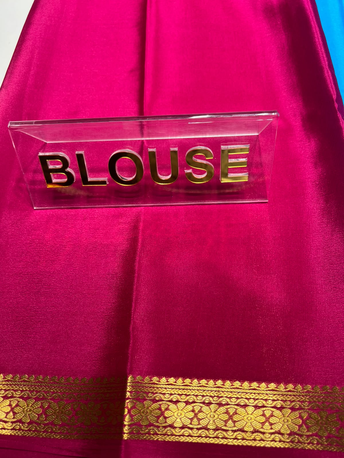 Pure Mysore Silk Saree ( 60 Grams )