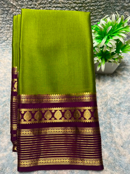 Pure Mysore Silk Saree ( 60 Grams )